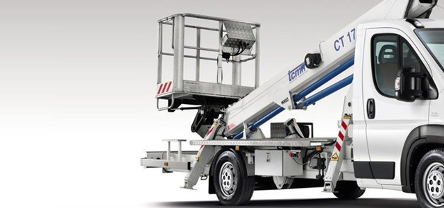 The Ducato with two-section telescopic aerial platform - фото | FiatProfessional