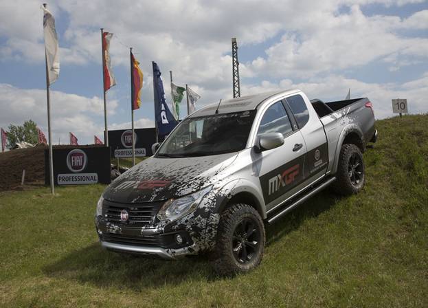 Fiat Fullback є генеральним спонсором з мотокросу MxGP Великобританії - фото | FiatProfessional